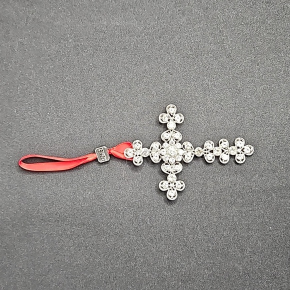 MONET JEWERLY CROSS CHRISTMAS ORNAMENT 2021 - Picture 2 of 7